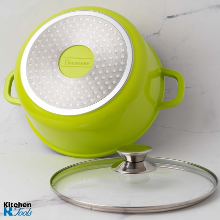Cratita marmorata verde 2.2L Bohmann BH 7320 MRB-GR