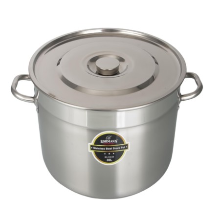 Cratita inox cu capac 39L, 26x46.5cm
