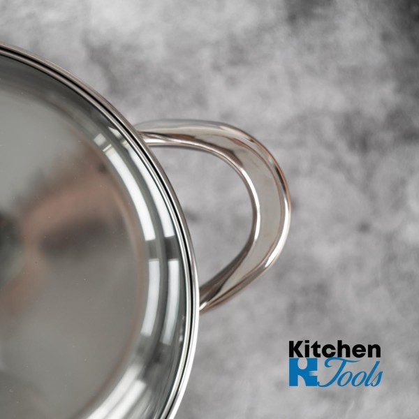 Cratita Bohmann din inox, cu capac yena, 2.8L