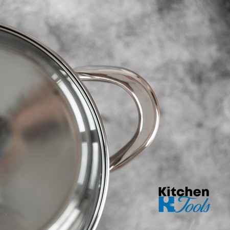 Cratita Bohmann din inox, cu capac yena, 2.8L