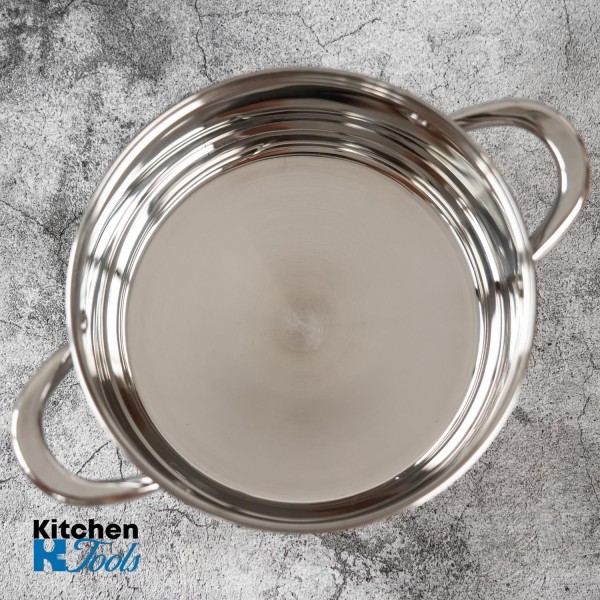 Cratita Bohmann din inox, cu capac yena, 2.8L