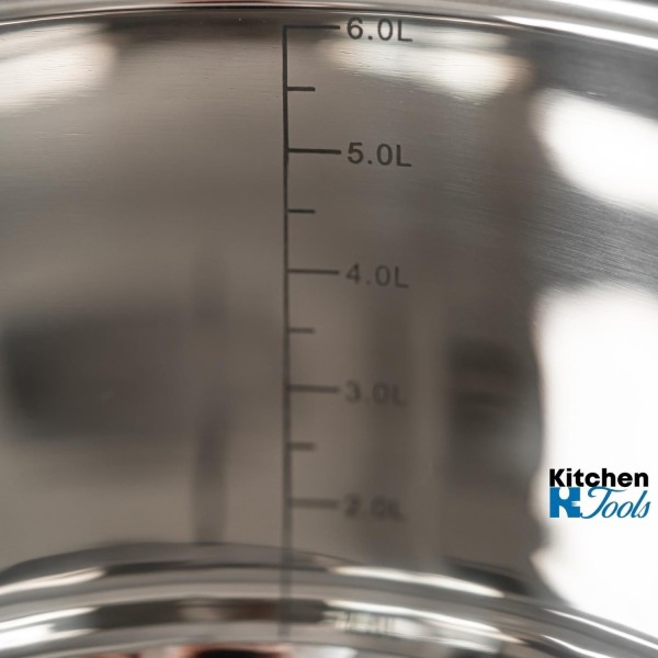 Cratita Bohmann din inox, cu capac yena, 2.8L