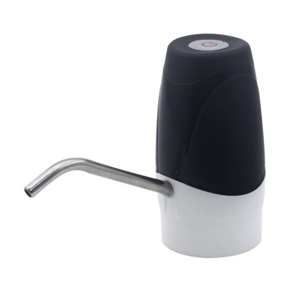 Pompă de apă Rosberg, compatibil cu sticle de pana la 19litri, incarcare USB, Negru