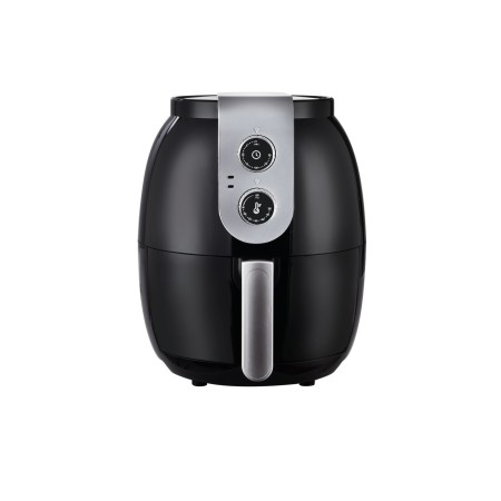 Friteuza airfryer fara ulei Eltron, 1600W, 3.5L, Timer, Oprire automata, Control temperatura, Negru